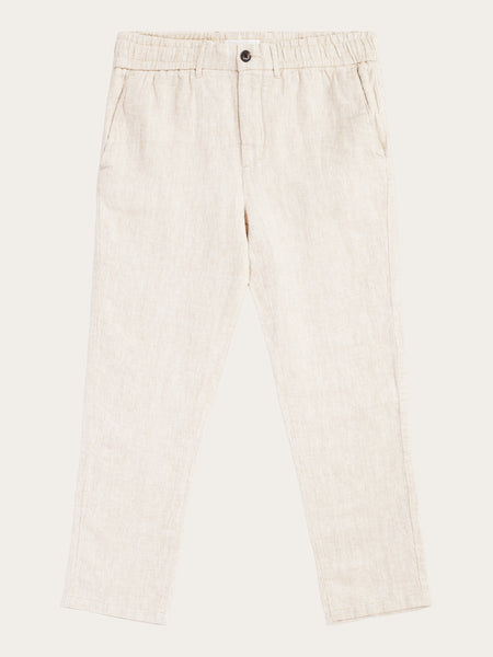 【有名人芸能人】 TIM_tapered_herringbone_linen_ スラックス