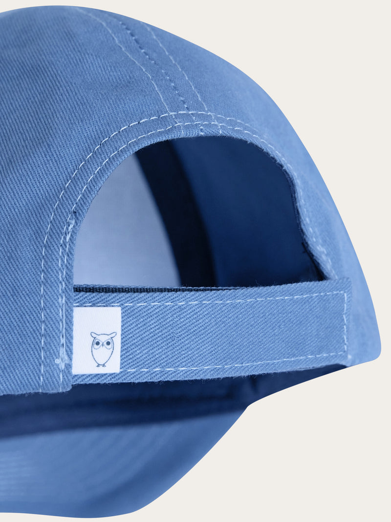 KnowledgeCotton Apparel - UNI Twill baseball cap Caps 1432 Moonlight Blue