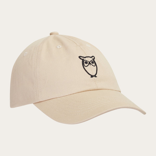 Buy Organic Cotton Twill Cap GOTS Vegan Light feather gray from KnowledgeCotton Apparel