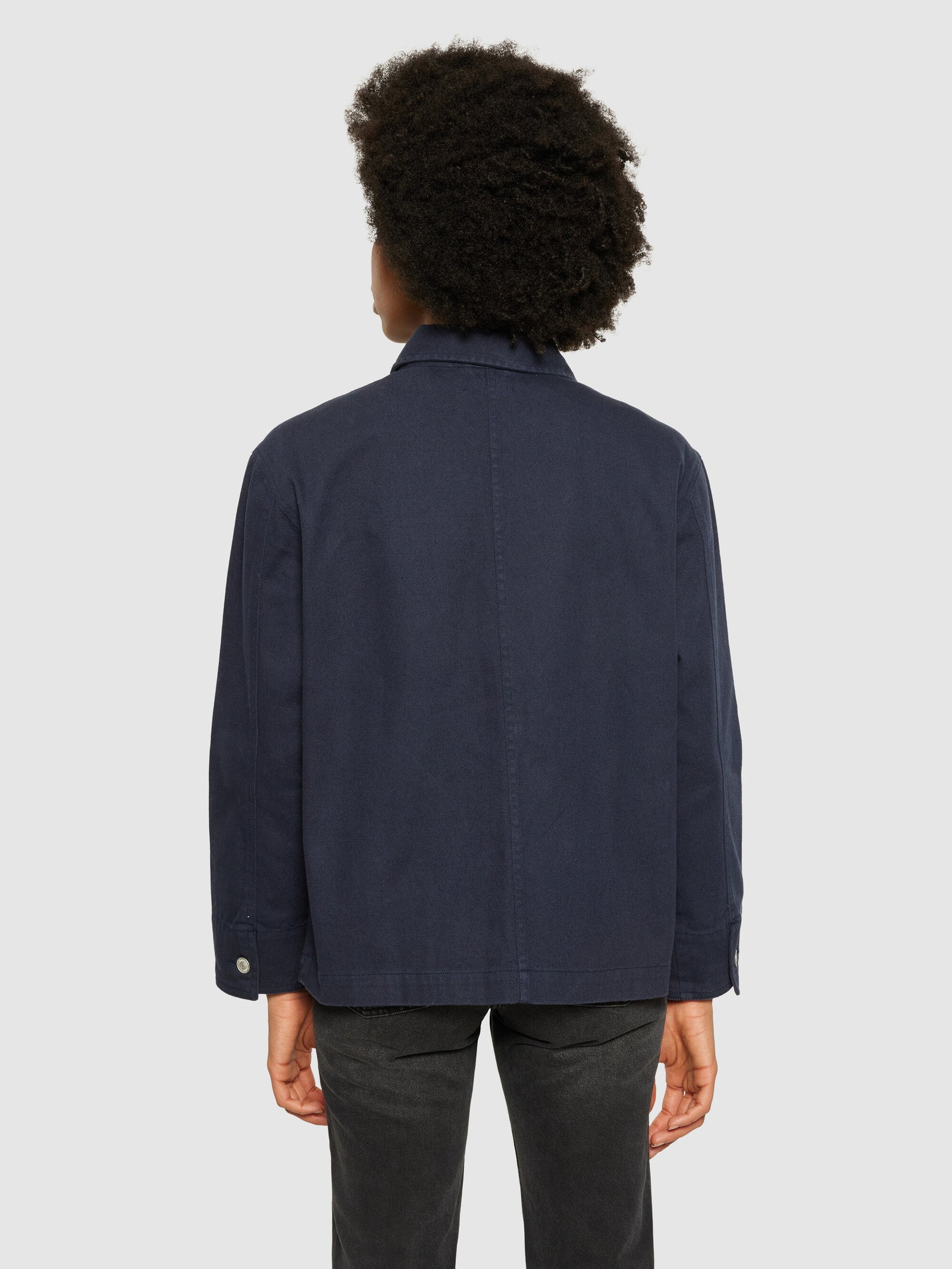 Twill workwear jacket - GOTS/Vegan - Night Sky