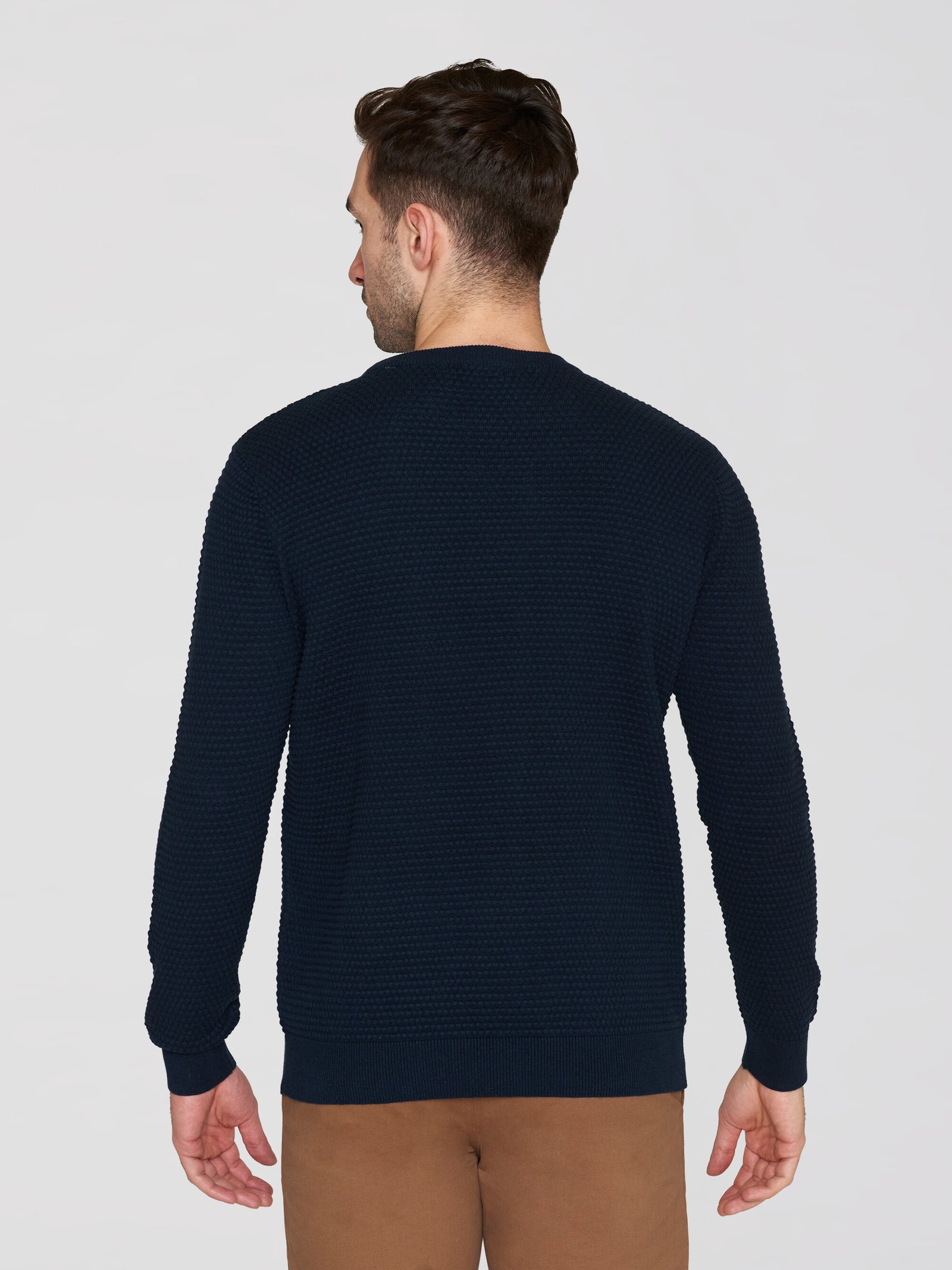 Buy VAGN regular bubble knit crew neck - Regenerative Buy VAGN regular bubble knit crew neck - Regenerative