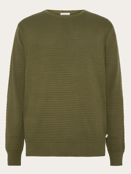 【好評にて期間延長】 VAGN_regular_bubble_knit_crew_ トップス