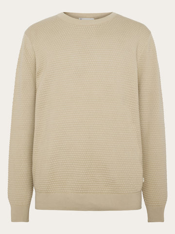Buy VAGN regular bubble knit crew neck - Regenerative