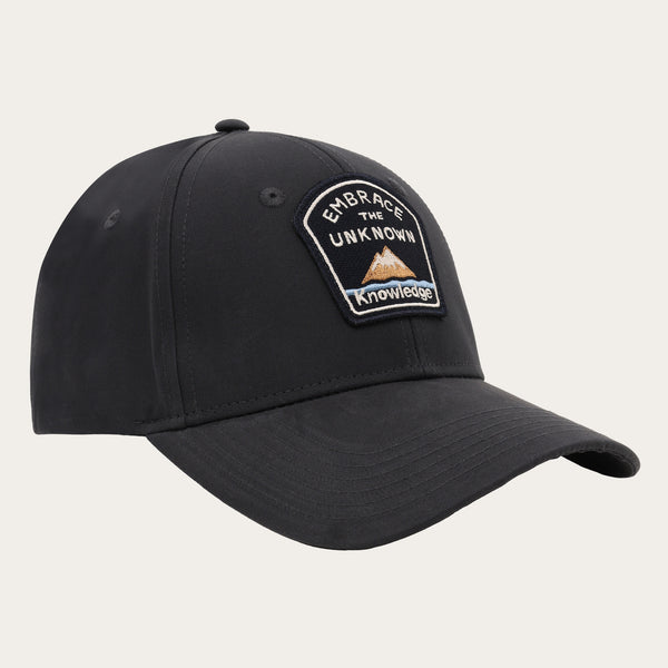 Vent 200 Canvas Badge Cap GOTS - Black Jet