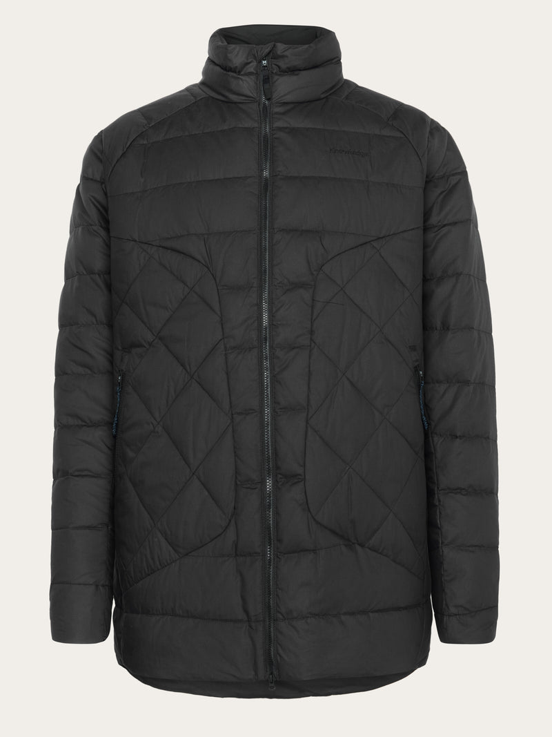 KnowledgeCotton Apparel - MEN Vent Ripstop 90 Re:Down insulated jacket Jackets 1300 Black Jet