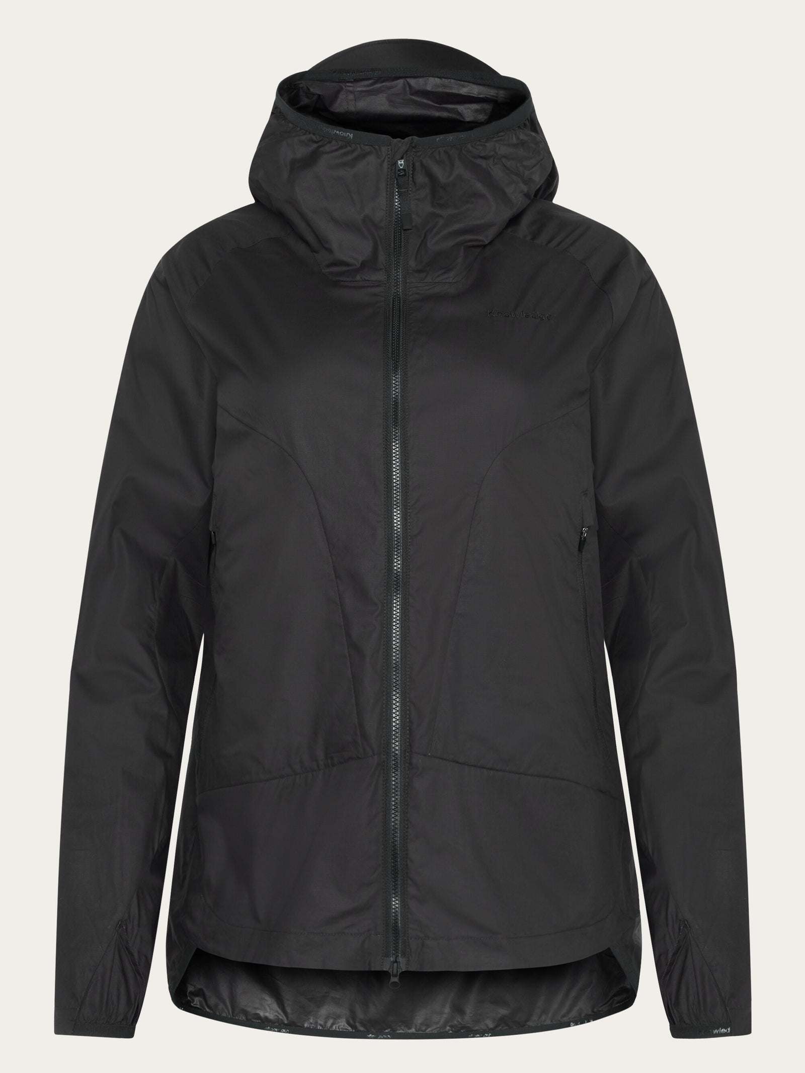 Vent Ripstop 90 lightweight jacket GOTS/Vegan - Black Jet