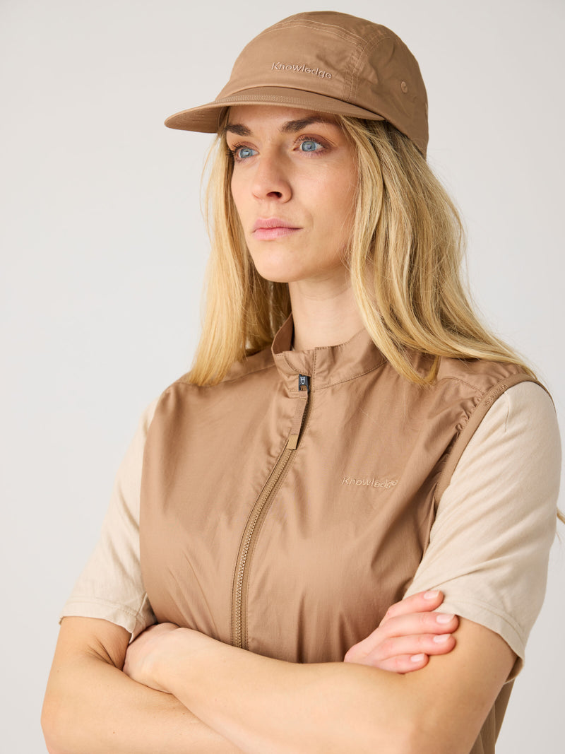 KnowledgeCotton Apparel - UNI Vent Ripstop 90 panel 5 cap - GOTS/Vegan Caps 1019 Tuffet