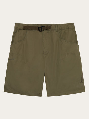 KnowledgeCotton Apparel - MEN Vent ripstop 90 shorts Shorts 1068 Burned Olive