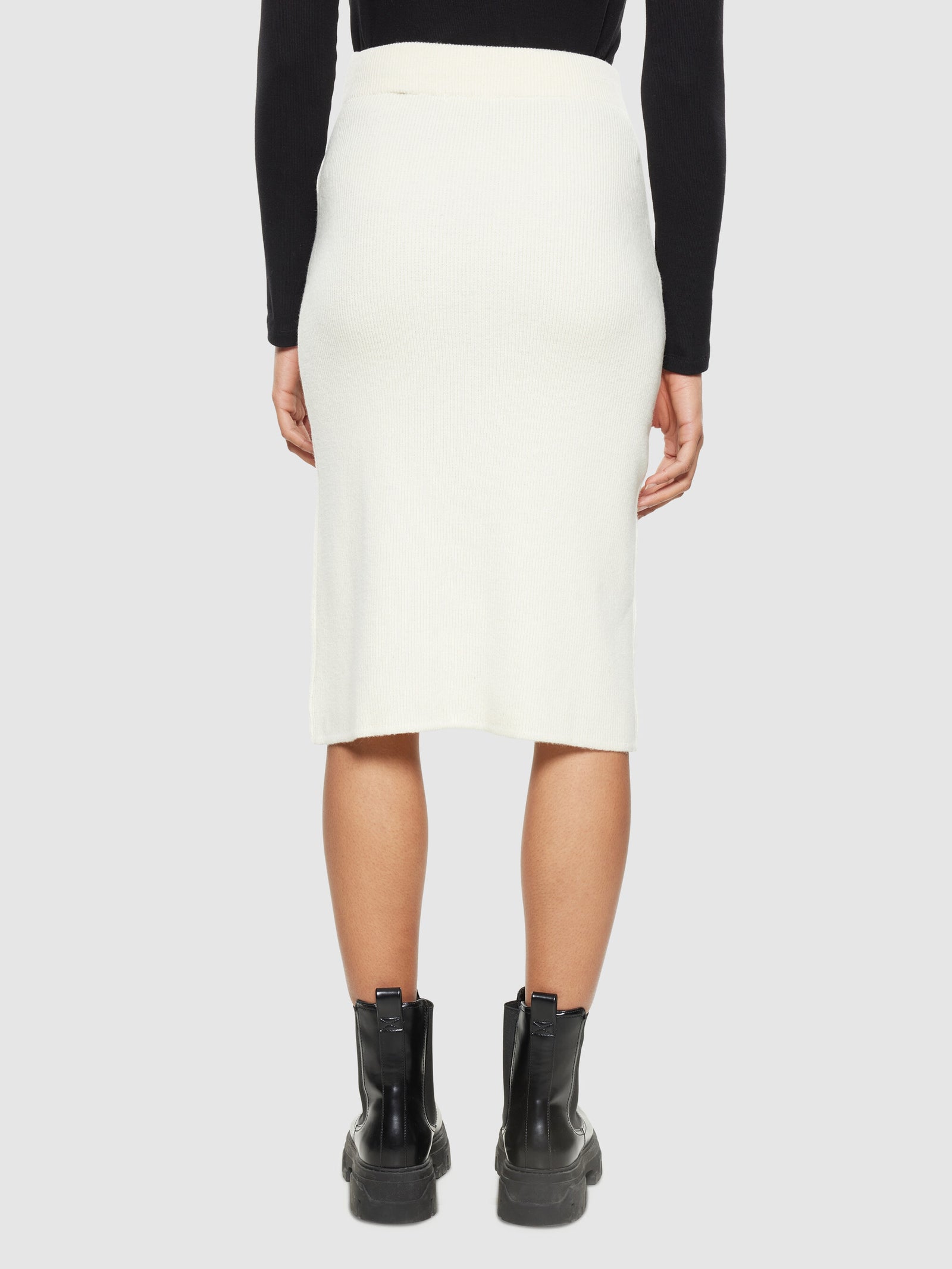 【Raucohouse】Elwyn layered skirt sweatpants Only Ellyn Mid Waist Layered Skirt - White | Very