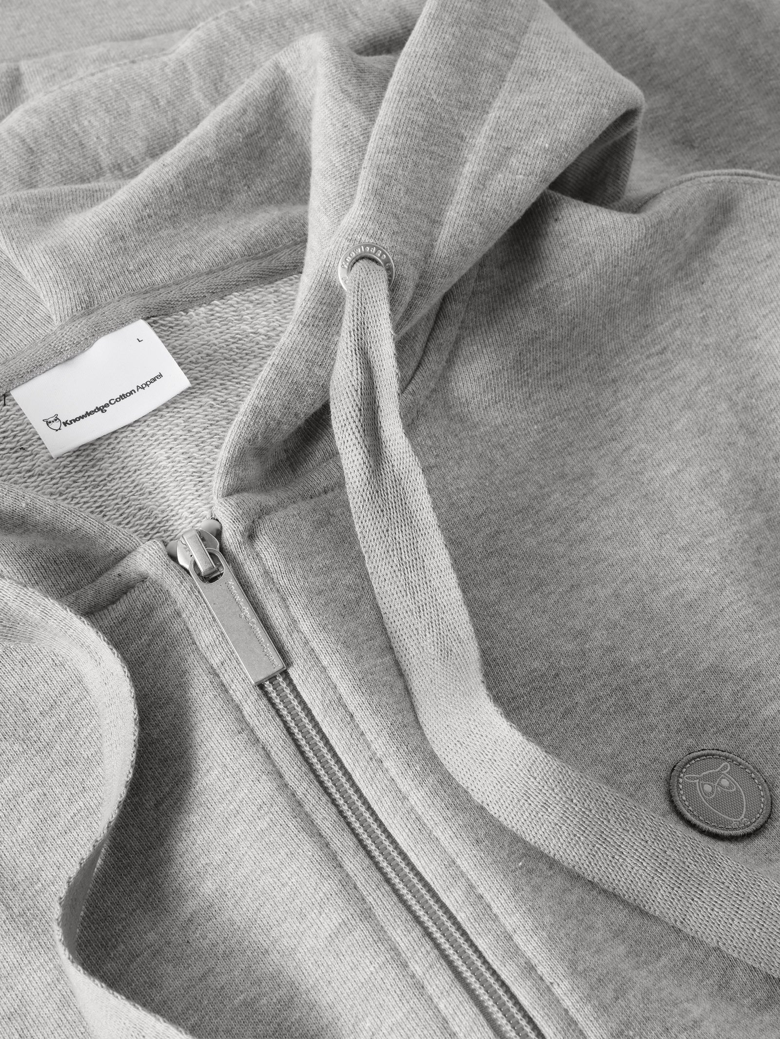 ORGANIC COTTON GRADATION SWEAT PARKA グレー ORGANIC COTTON GRADATION SWEAT PARKA グレー（Organic Cotton