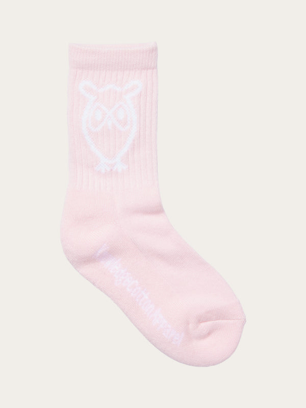 KnowledgeCotton Apparel - YOUNG 1-pack tennis sock Socks 1378 Parfait Pink