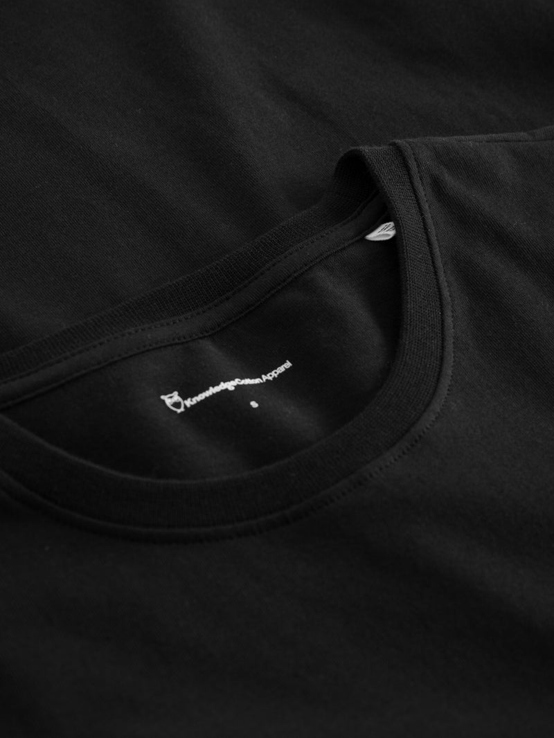 Buy Basic t-shirt - - Jet from Apparel® KnowledgeCotton Black