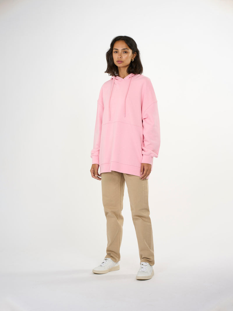 KnowledgeCotton Apparel - WMN Boyfriend fit sweatshirt Sweats 1378 Parfait Pink