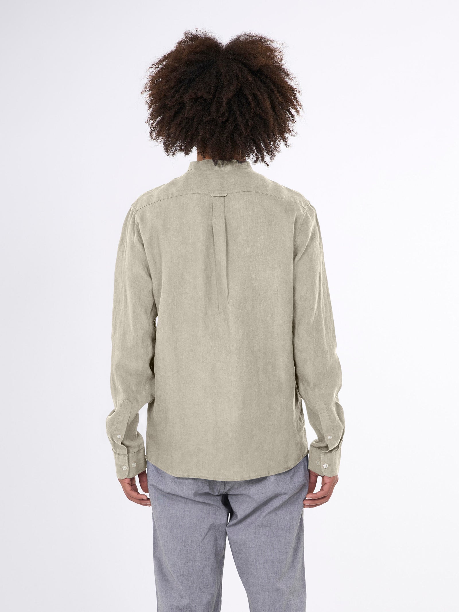 YOKE | PIPING SHIRT(SILVER GRAY) | パイピングシャツ(シルバー
