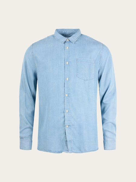Buy ELDER relaxed fit denim Tencel™ shirt - Vintage Indigo