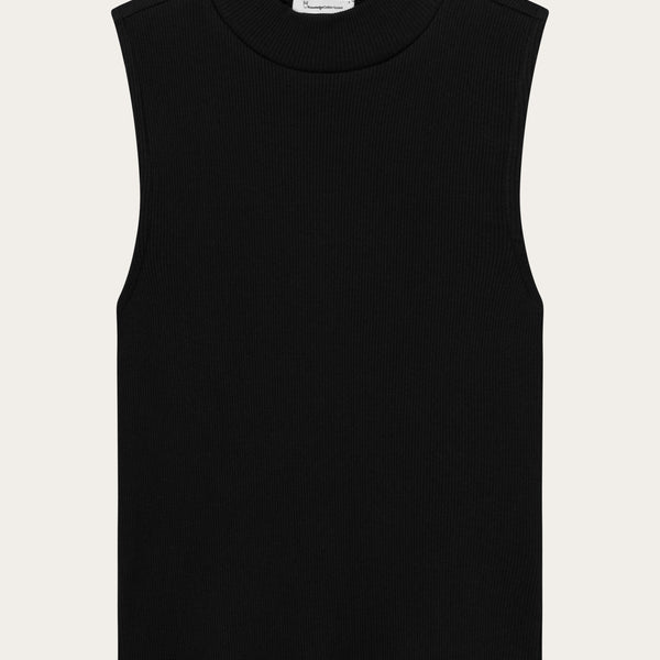 High_neck_rib_top-T-shirts-