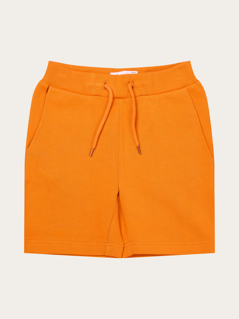 KnowledgeCotton Apparel - YOUNG Jog shorts Shorts 1382 Russet orange