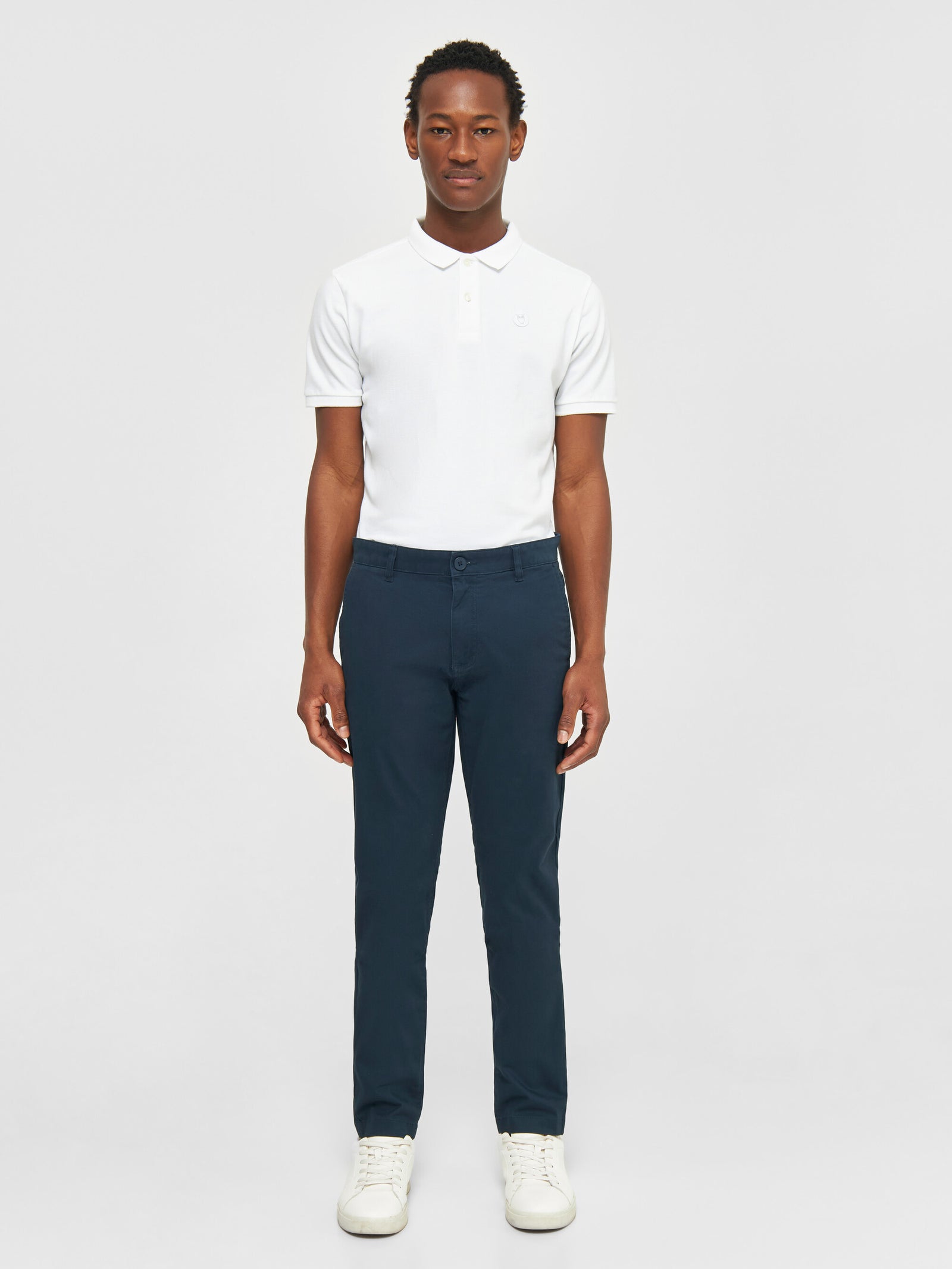 Buy LUCA slim twill chino pants - Total Eclipse - from