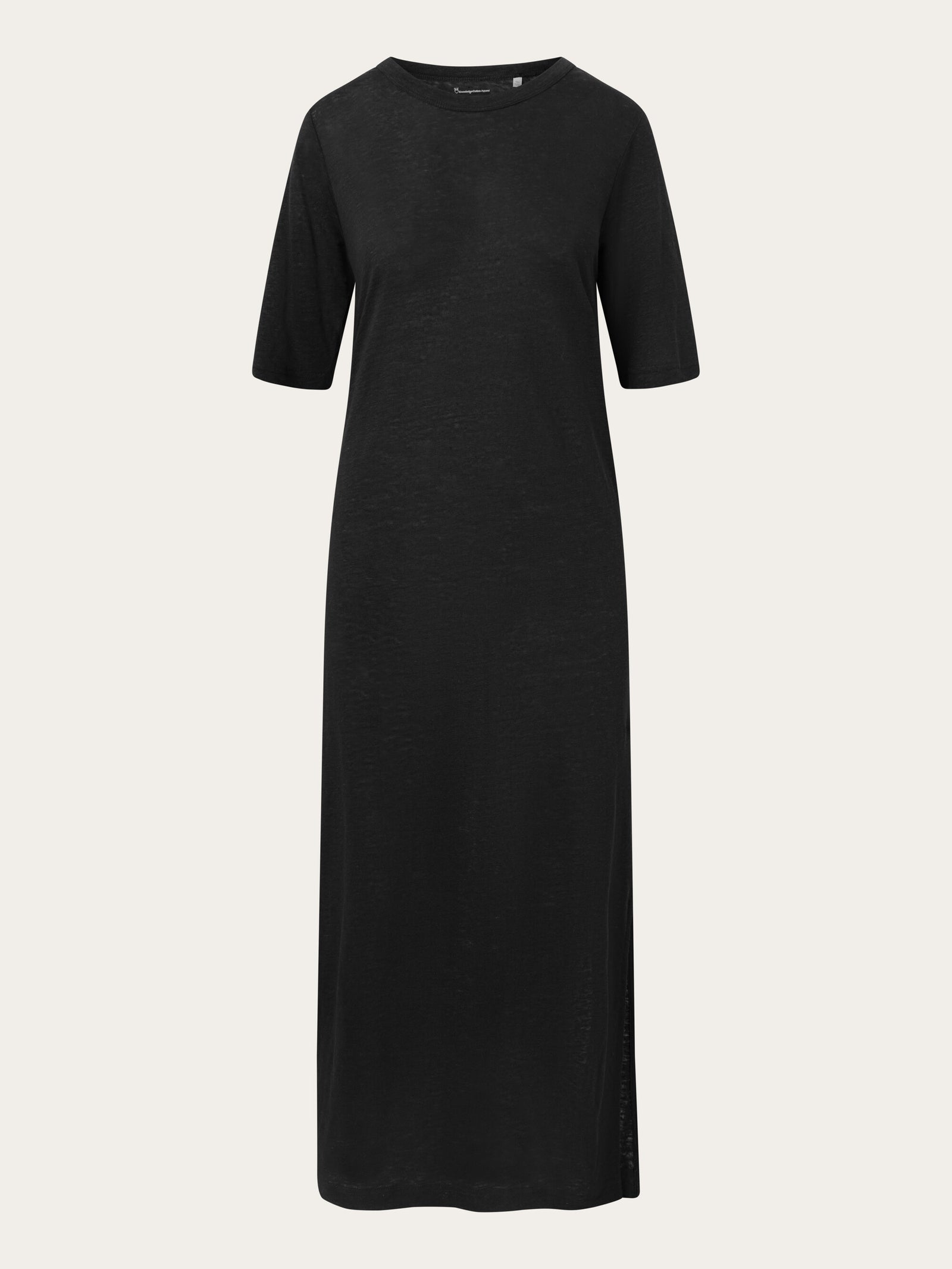 Plain black tshirt dress shop