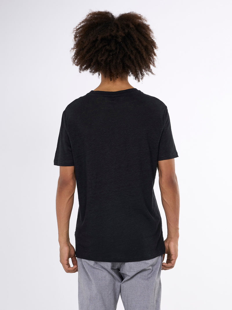 Buy Regular fit Basic tee - Black Jet - from KnowledgeCotton Apparel®