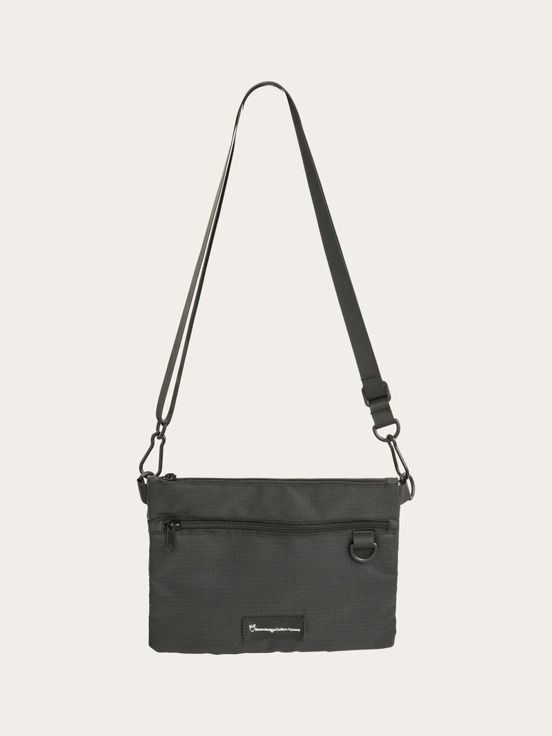 KnowledgeCotton Apparel - UNI Neck pouch bag Bags 1300 Black Jet