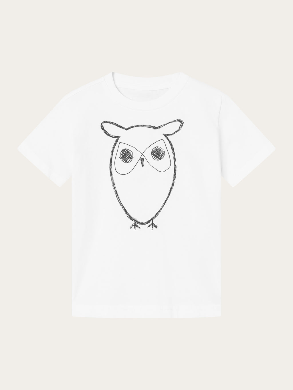 Owl t-shirt - Bright White