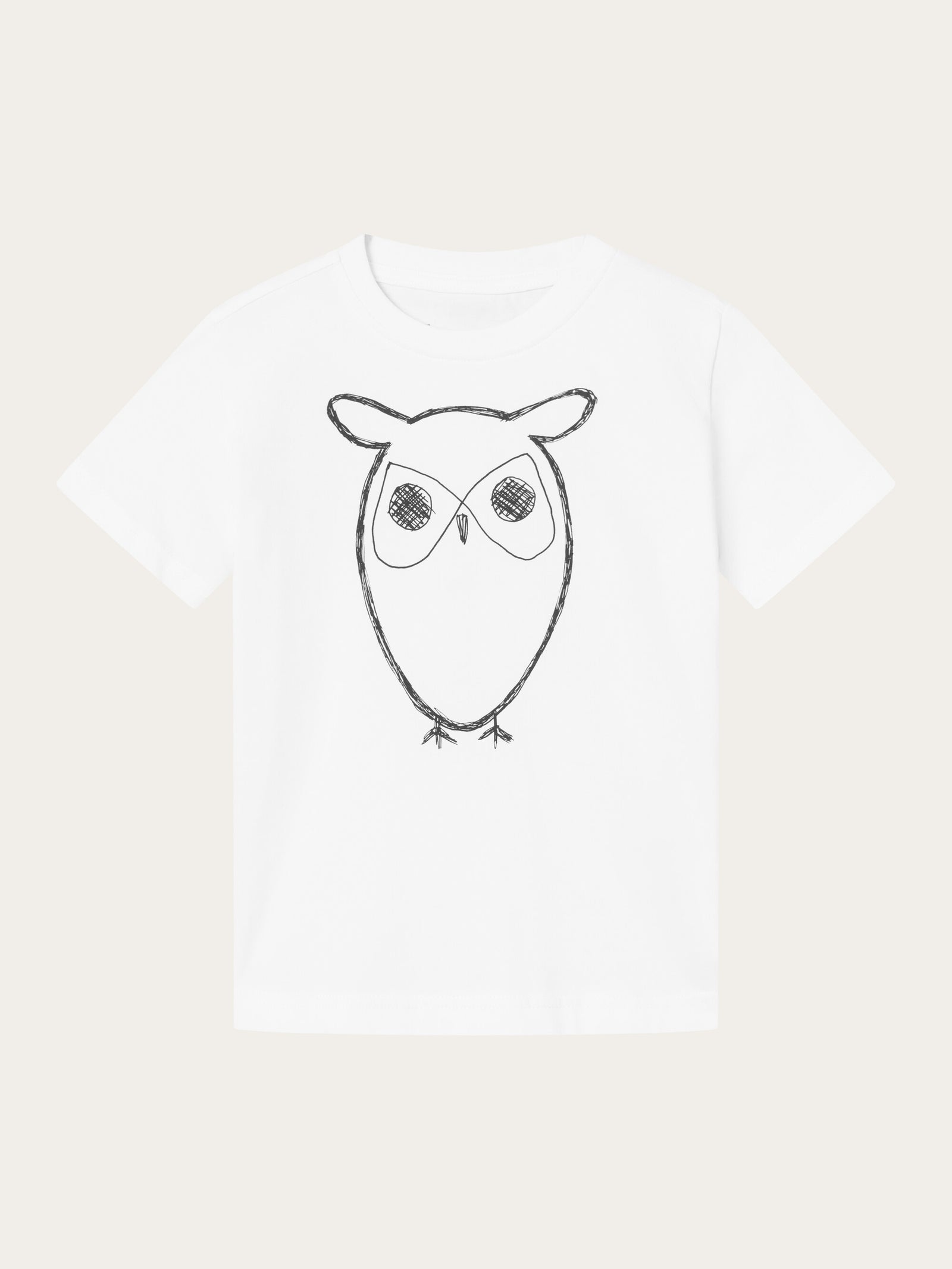 owl Tシャツ Owl t-shirt - Bright White
