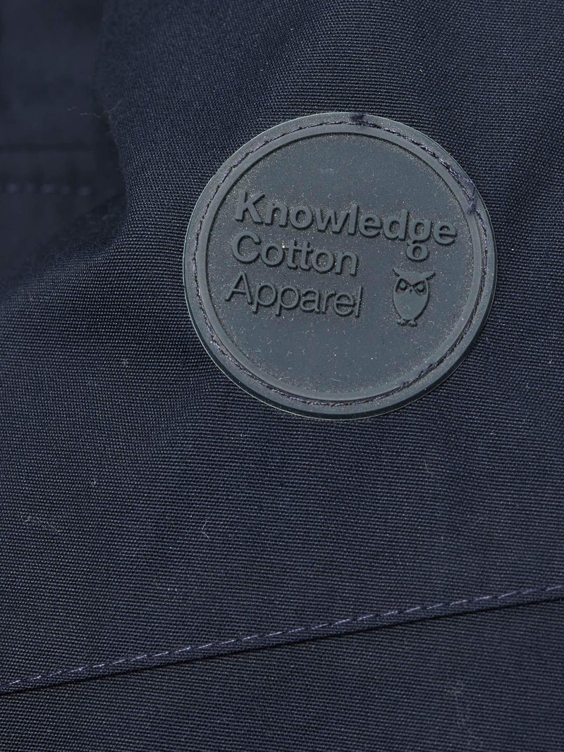 KnowledgeCotton Apparel - MEN Parka jacket ARCTIC CANVAS™ Jackets 1001 Total Eclipse
