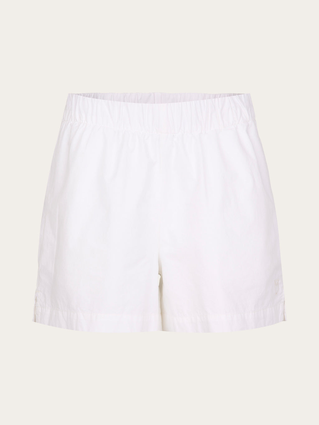 大人気新作 Poplin_elastic_waist_shorts- パンツ