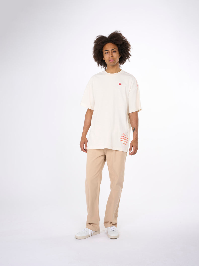 Lil Croissant Embroidered Tee (Fade Washed) – Buttergear