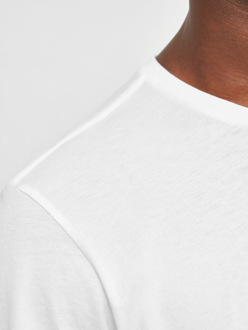 Basic tee KnowledgeCotton from Regular Buy Bright Apparel® - - fit White
