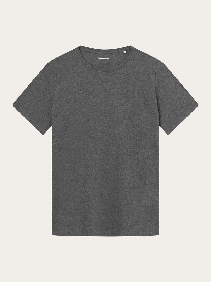 Regular fit Basic tee Dark Grey Melange