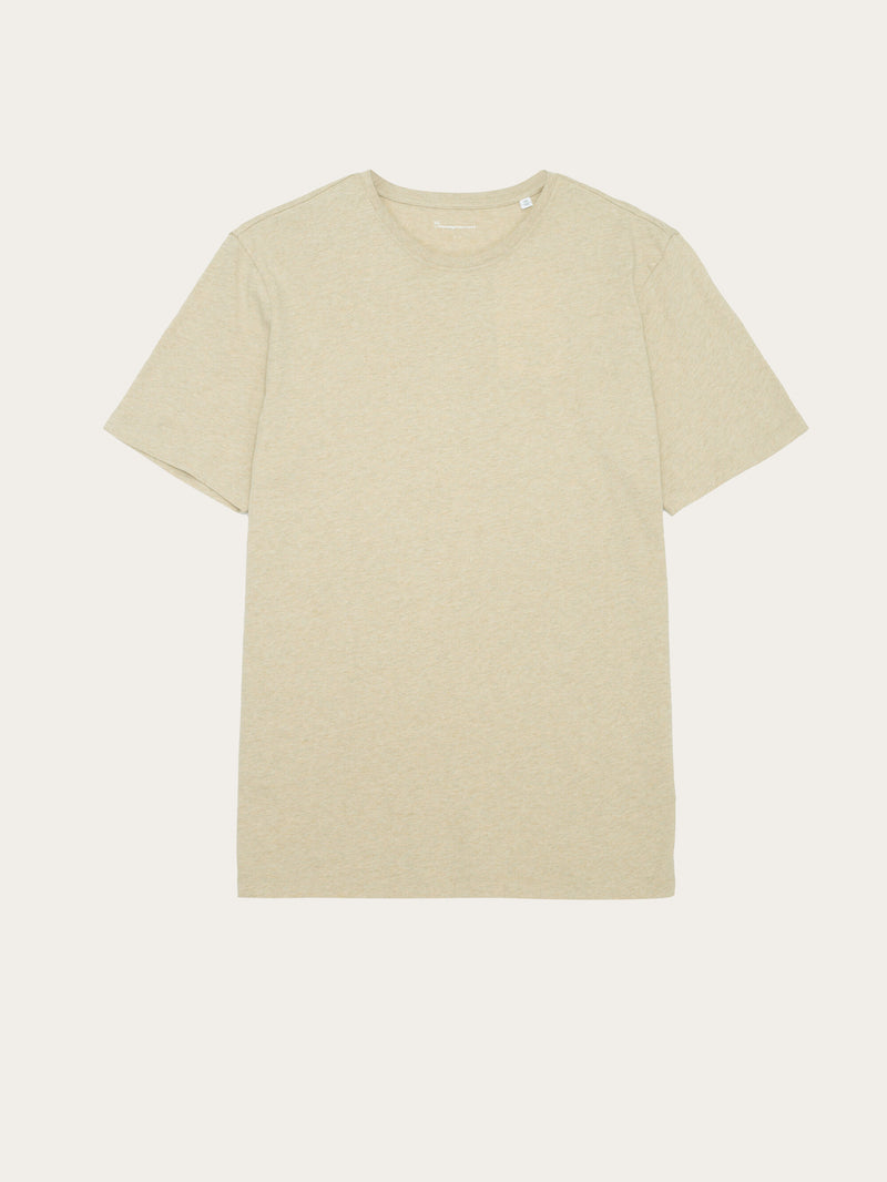 Regular fit Basic tee Safari melange - Main Image