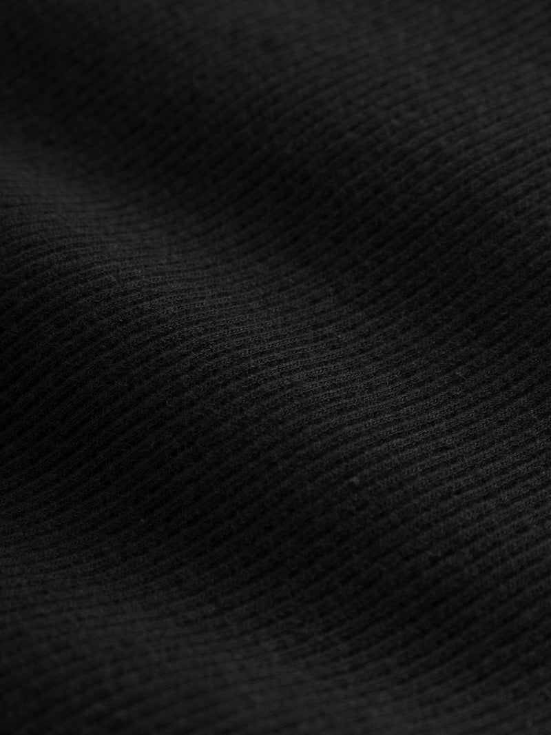 KnowledgeCotton Apparel - WMN Rib strap top T-shirts 1300 Black Jet