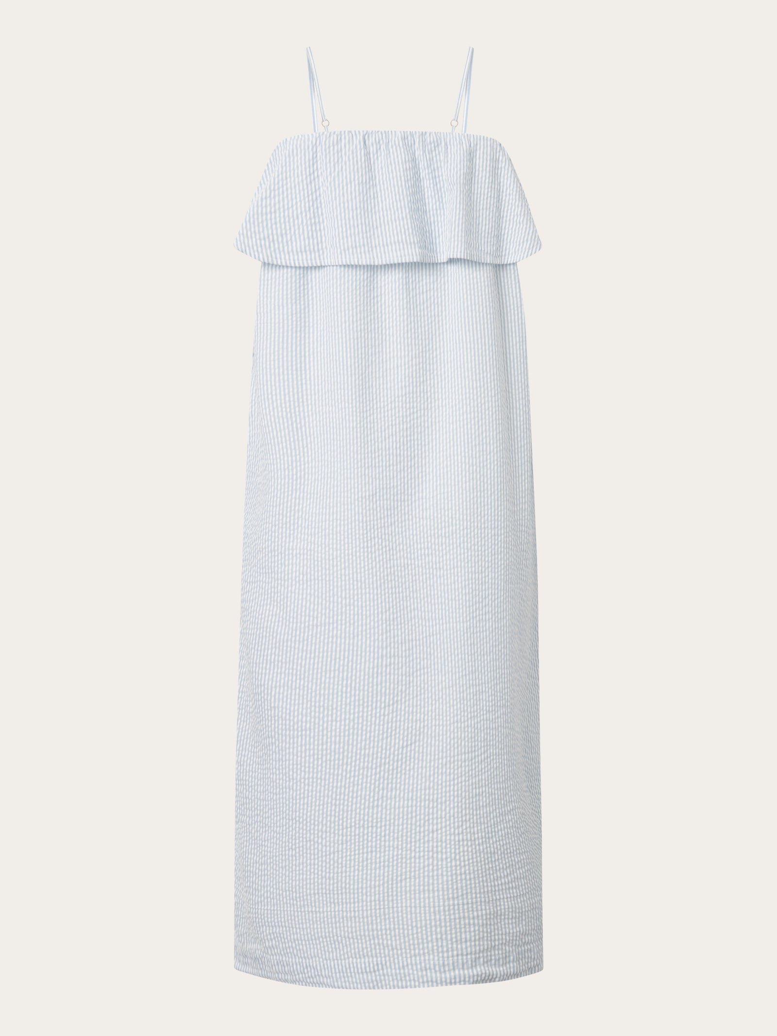 Seersucker maxi dress sales