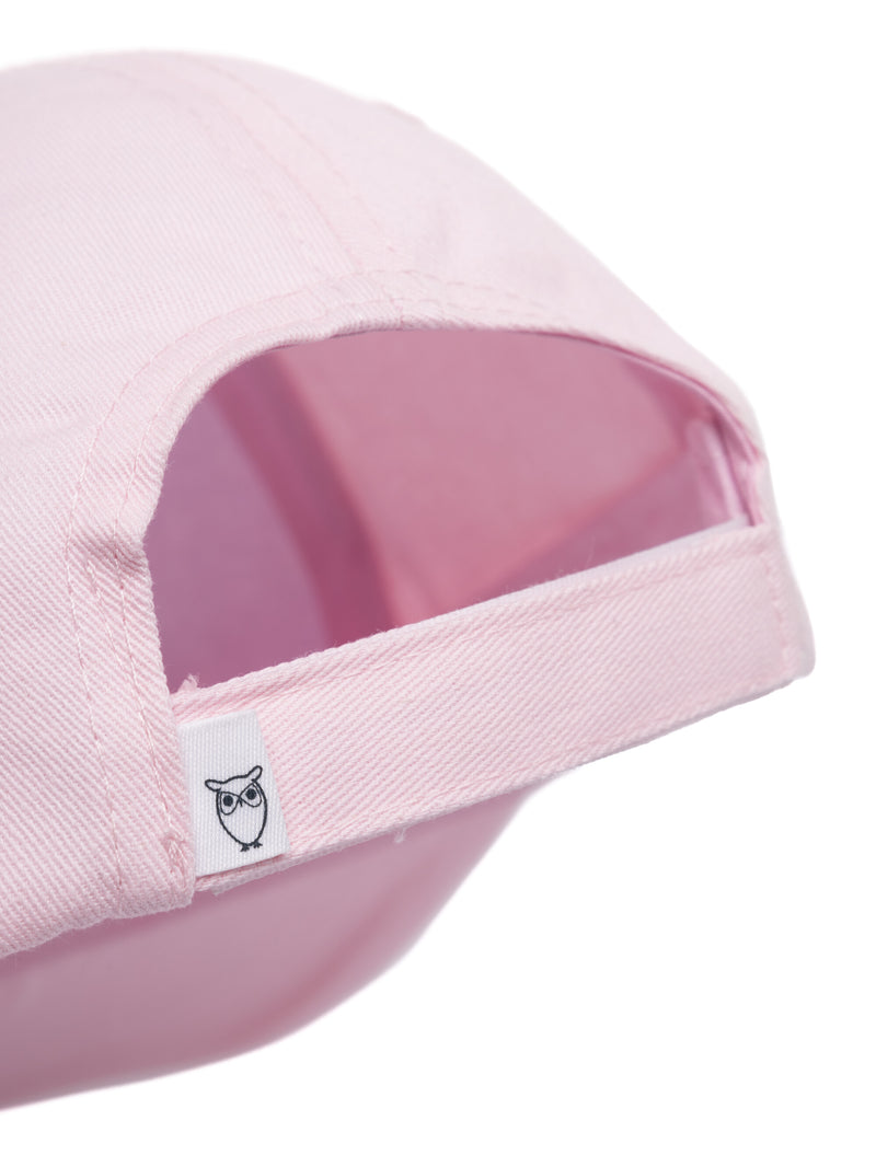 KnowledgeCotton Apparel - UNI Twill baseball cap Caps 1378 Parfait Pink