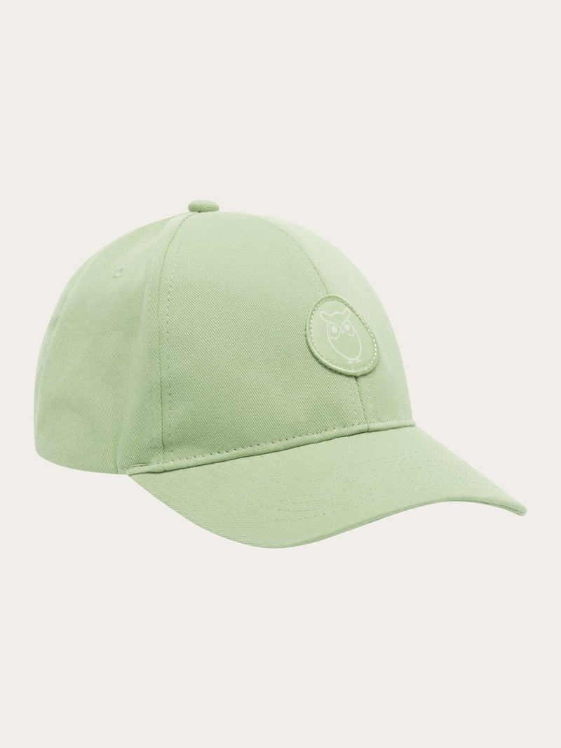 KnowledgeCotton Apparel - UNI Twill baseball cap Caps 1380 Swamp